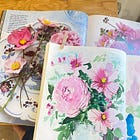 Composition Tips for Loose Watercolor Florals