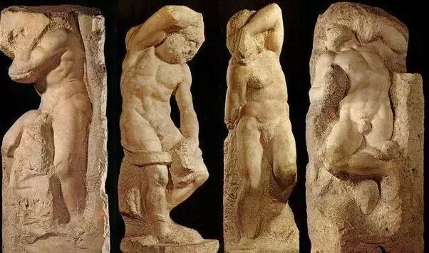 Por que Michelangelo deixou as obras inacabadas? - Quora Por que Michelangelo deixou as obras inacabadas? - Quora