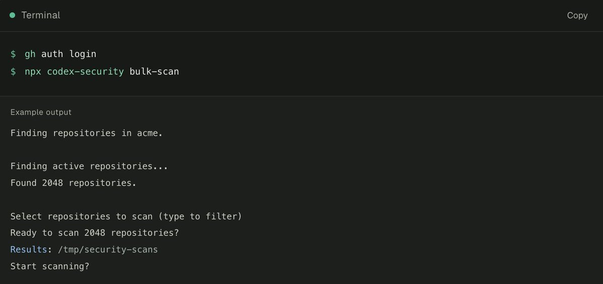 OpenAI stellt die Codex Security CLI als Open Source bereit OpenAI stellt die Codex Security CLI als Open Source bereit