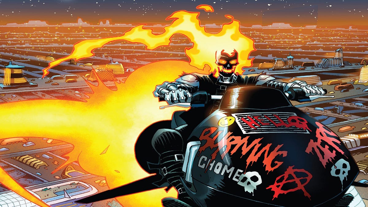 The Cyberpunk Fury of Ghost Rider 2099