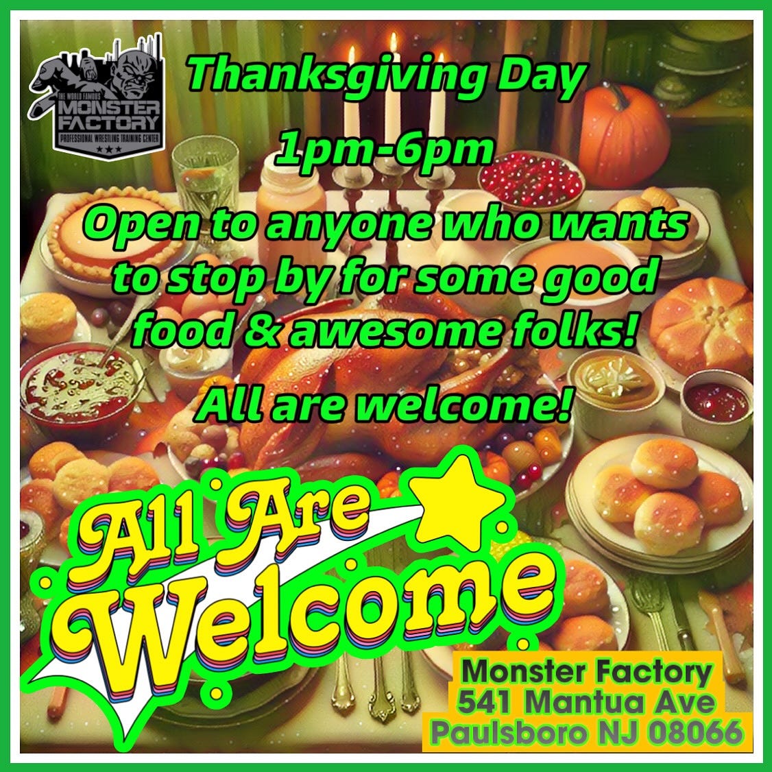 May be an image of turnover and text