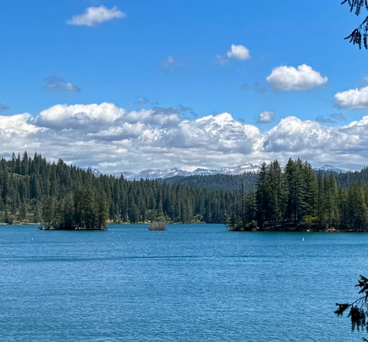 Lake in the El Dorado National Forest Lake in the El Dorado National Forest