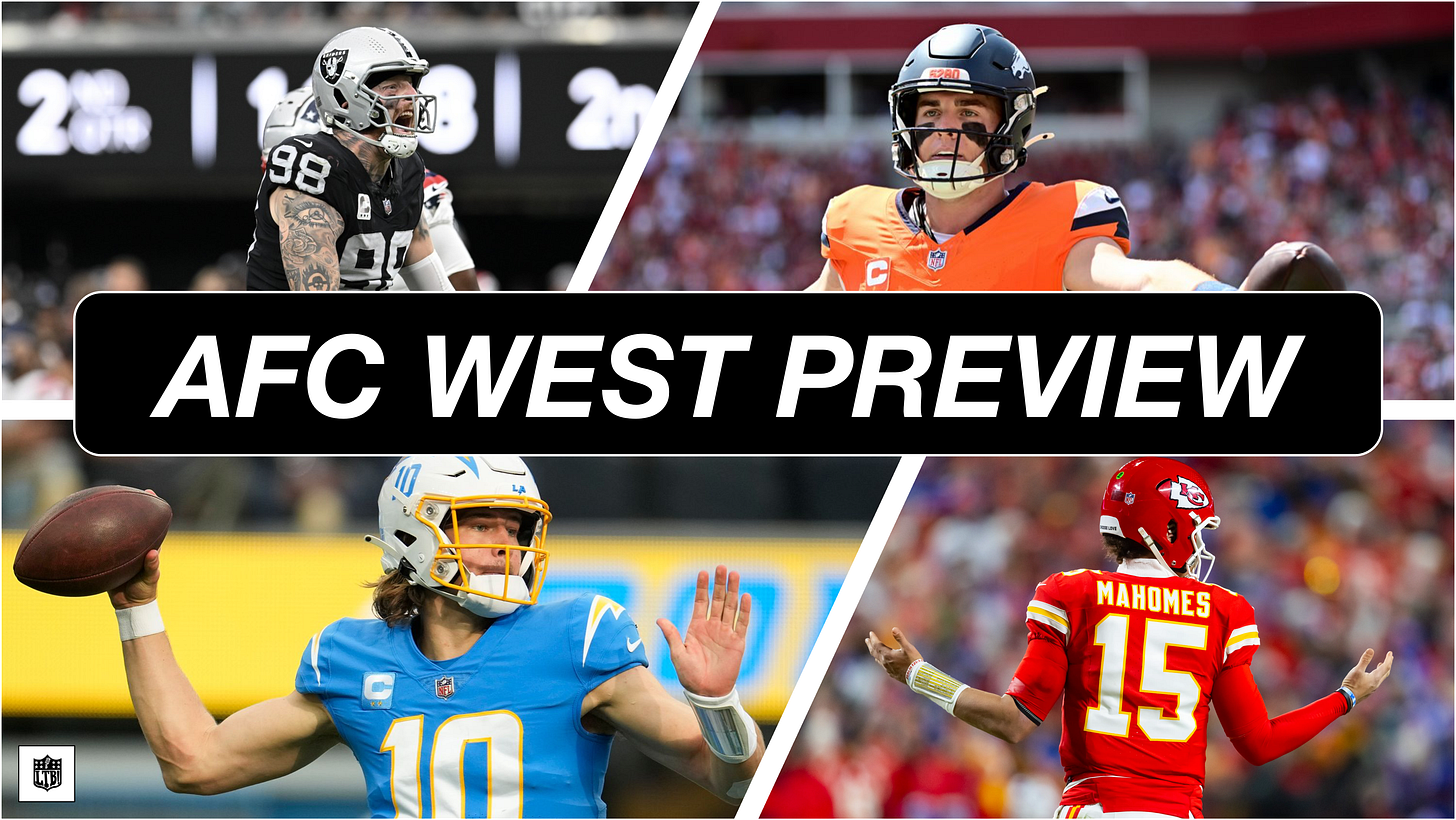 State of the AFC West: Can Anyone Topple the 'Efficiency Monster' Chiefs?