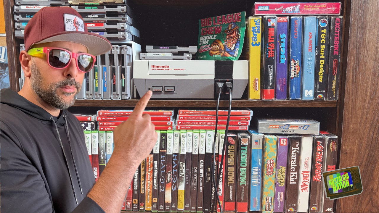 Retro Gaming Collection - That 80s Dude - Nostalgia Nation