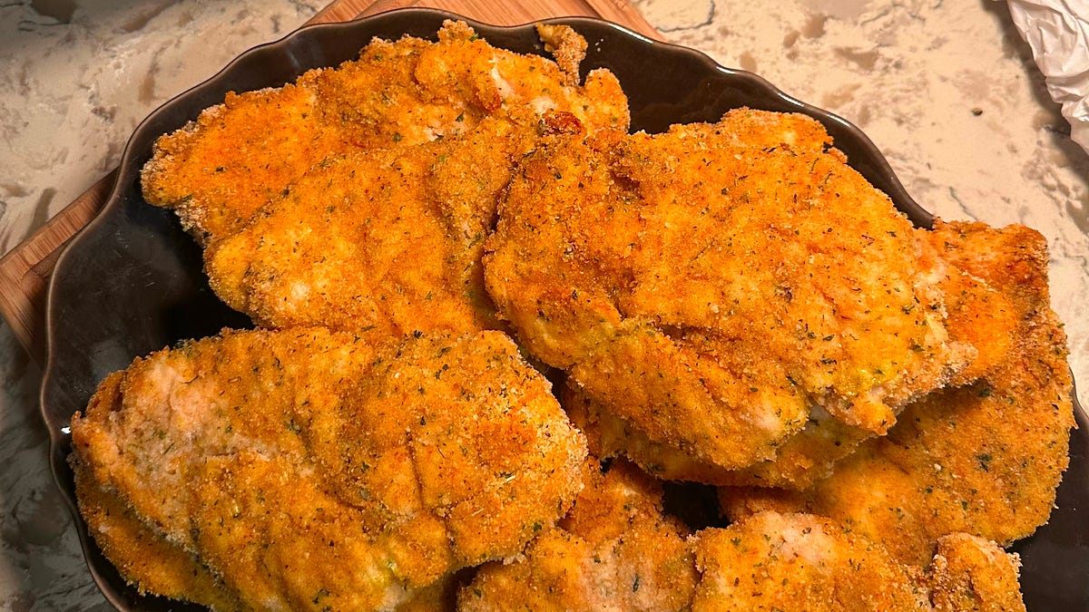 Perfect Baked Chicken Cutlets - by Coop's Kitchen - Substack