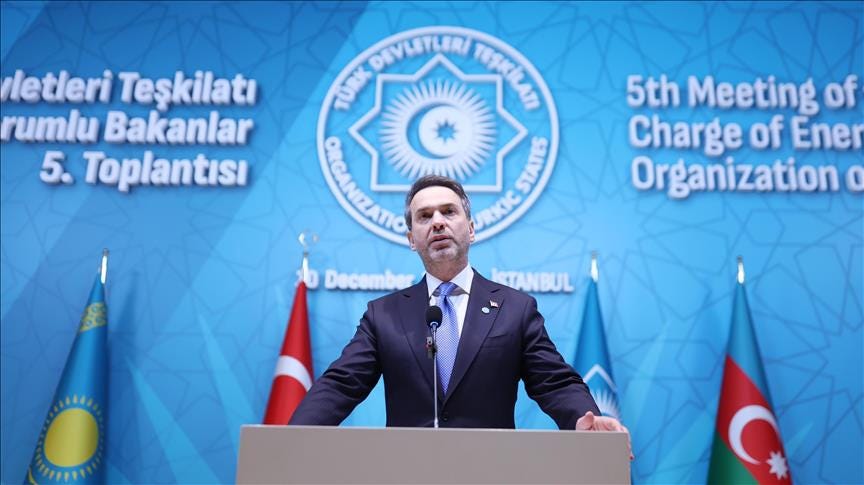 Türkiye calls for deeper energy cooperation among Turkic states