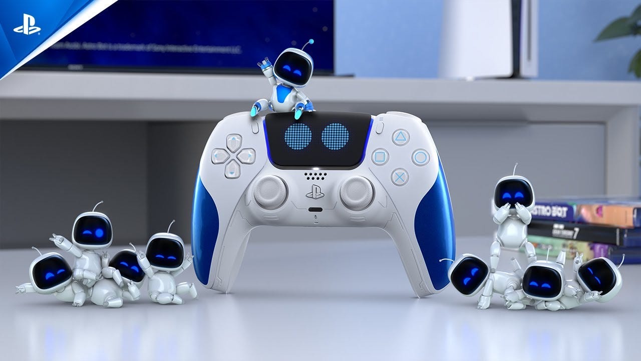 Astro Bot PS5 controller Astro Bot PS5 controller
