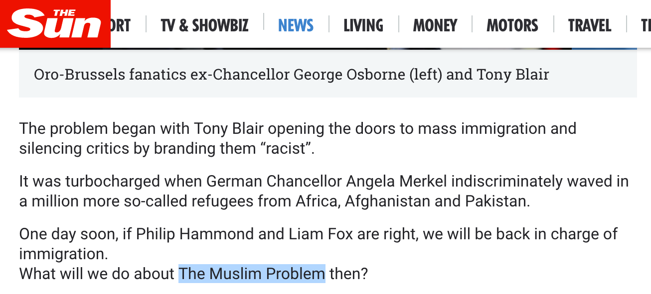 The Sun Muslim Problem The Sun Muslim Problem