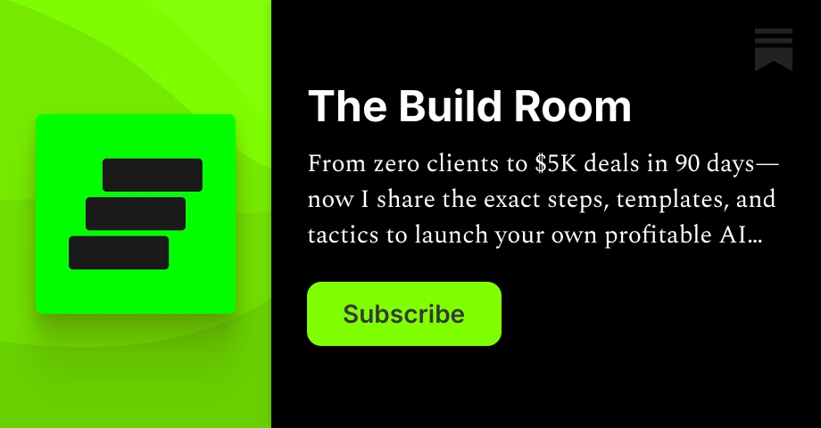 The Build Room | Duncan Rogoff | Substack