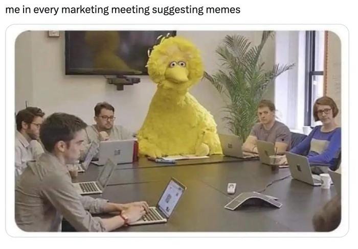 30+ marketing memes: A/B test your laughter