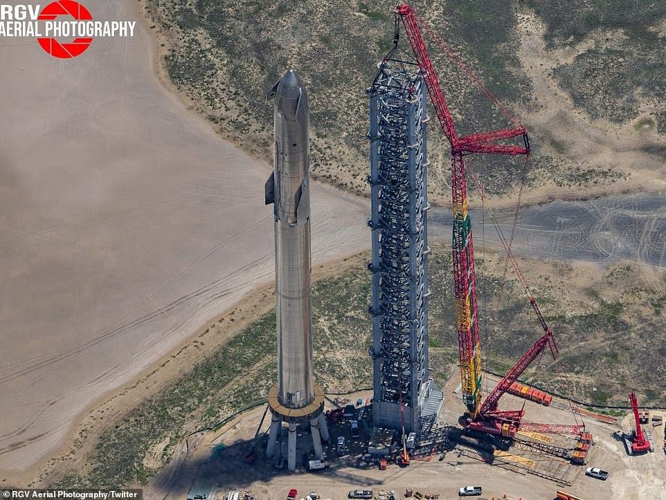 SpaceX could send its Starship into orbit as early as August | Daily Mail  Online