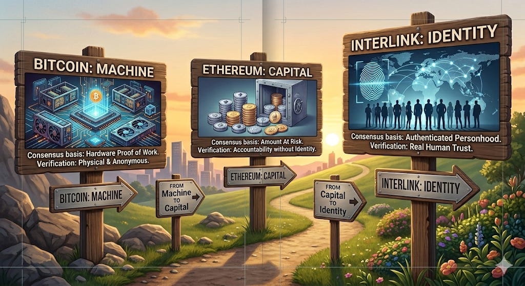 The history of blockchain is the history of what we chose to trust.