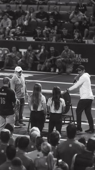Event 12 for individuals came straight from the iconic Hopper!, CrossFit  Legend Annie Sakamoto and her daughter each pulled from the Hopper,  revealing two movements: toes to bar and snatches., What’s ...
