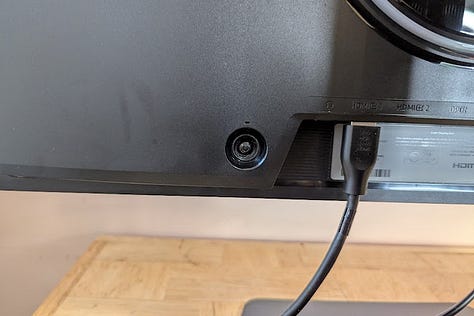 G80HF control button, control settings