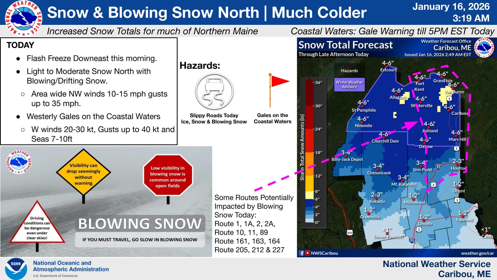 Bonus snow for The County on Friday - Pine Tree Weather