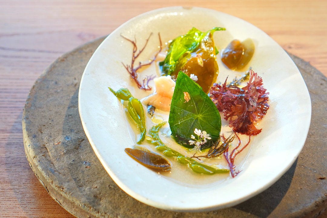 SoCal seaweed and clam