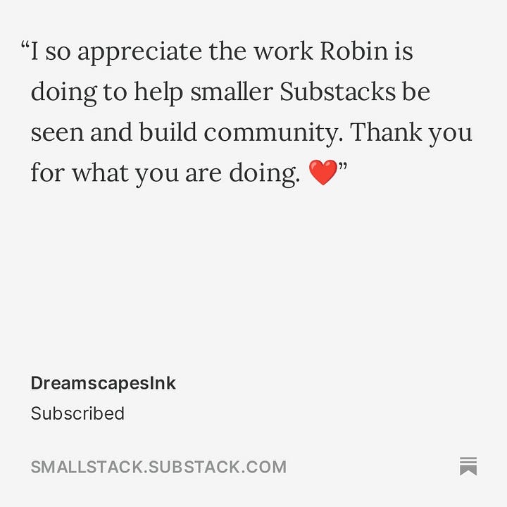 Two quotes from SmallStack subscribers on why they support SmallStack