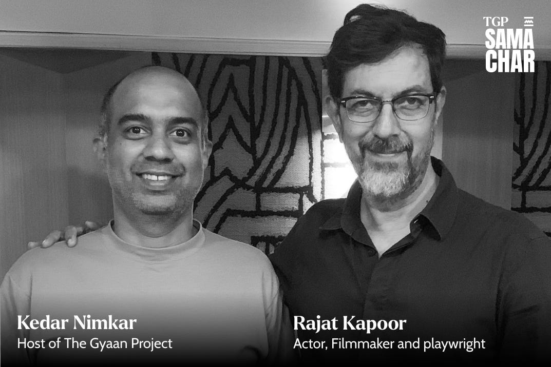 In conversation with Rajat Kapoor In conversation with Rajat Kapoor