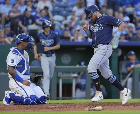 Rays Sweep the Royals