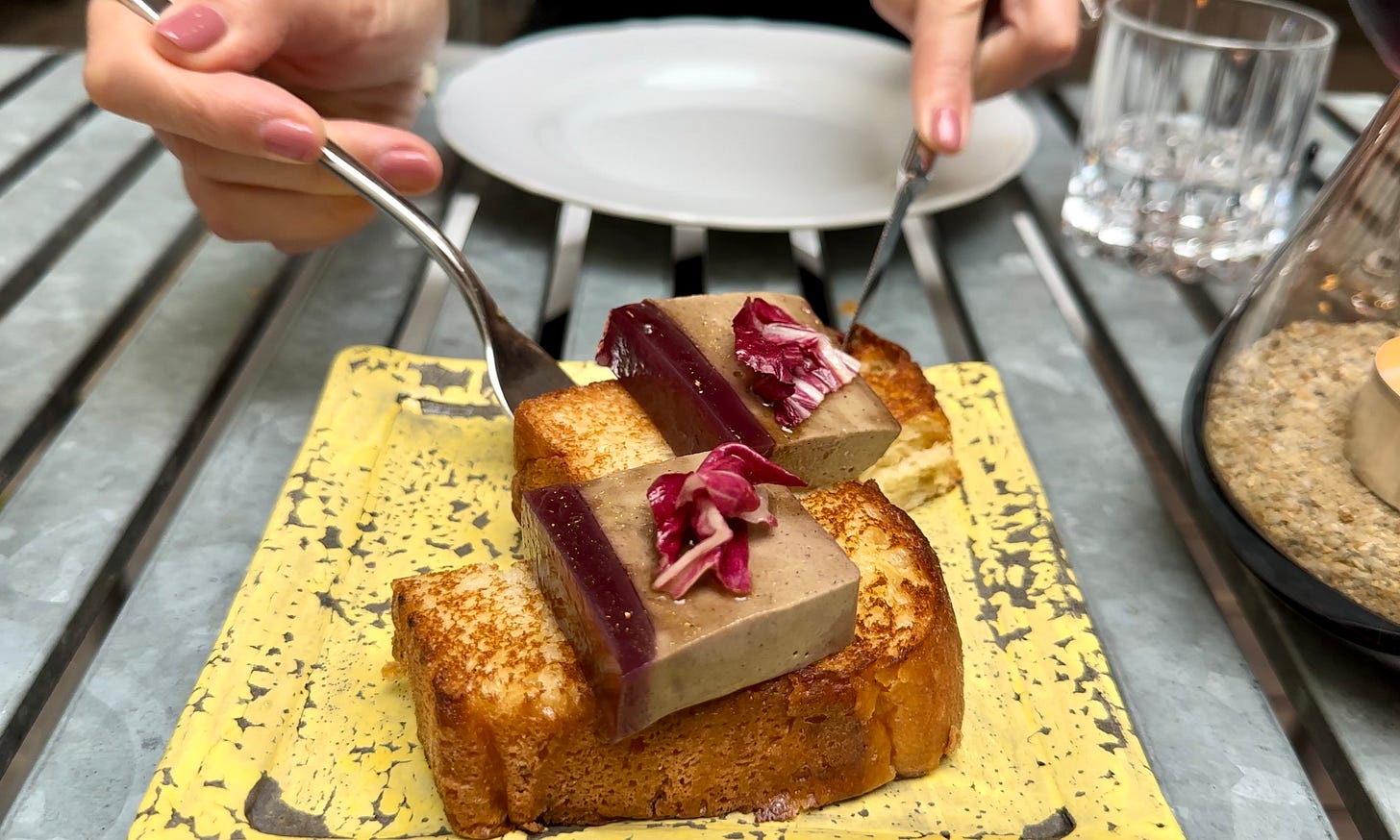 “Faux” gras from Cafe Kandl, Vienna