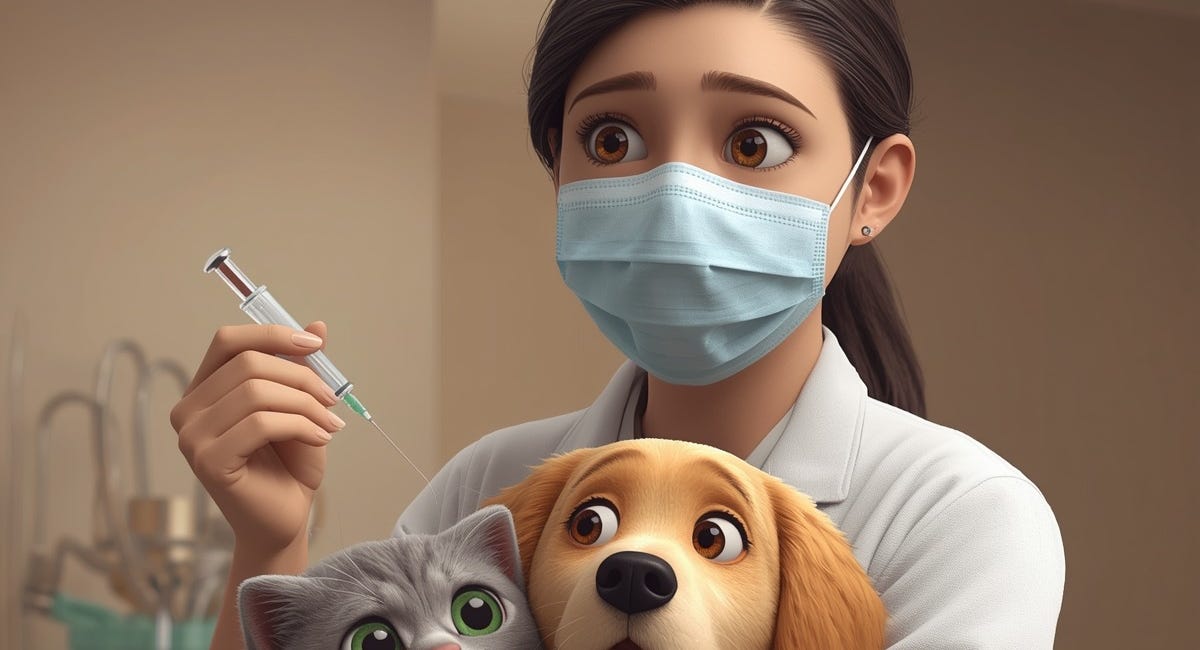 IMPORTANT UPDATE (ON MERCK'S NEW RNA RABIES SHOTS): Top Veterinarian Drops Bombshell: ‘Animal Vaccines Are Designed To Euthanize Our Pets’