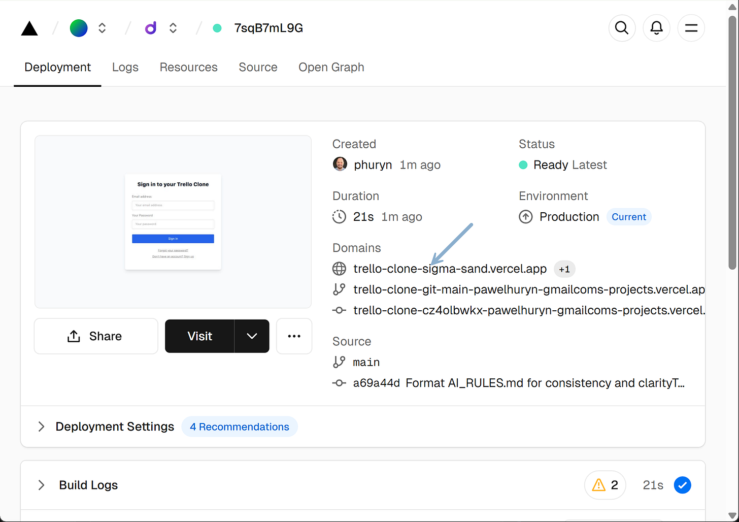 The Dyad → Vercel integration The Dyad → Vercel integration