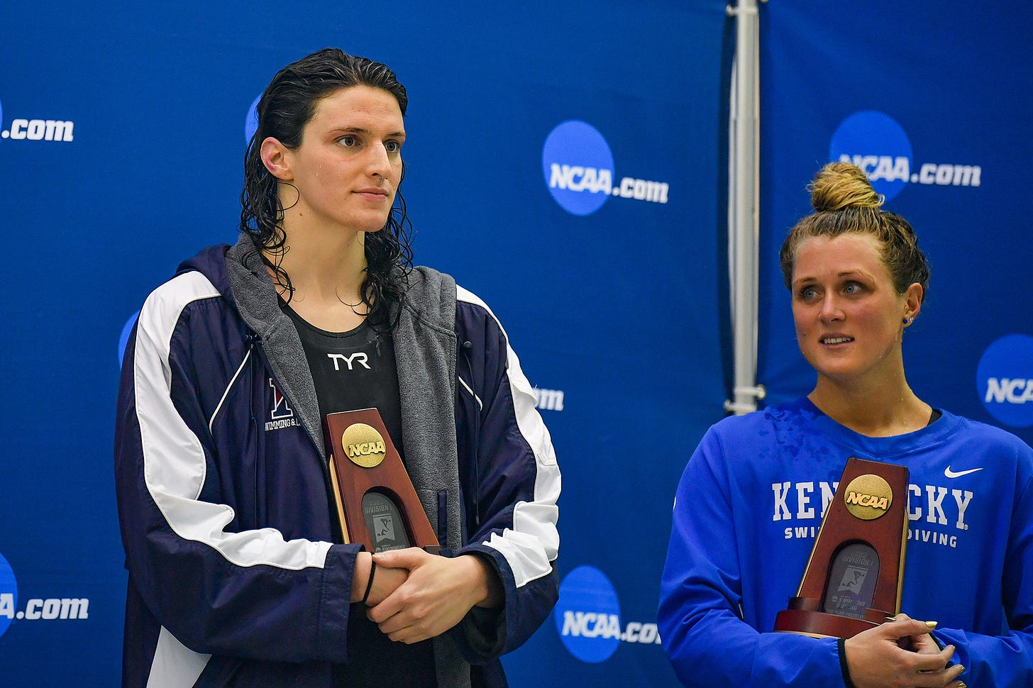 Ex-swimmer demands transgender locker rooms after Lia Thomas allegedly ...