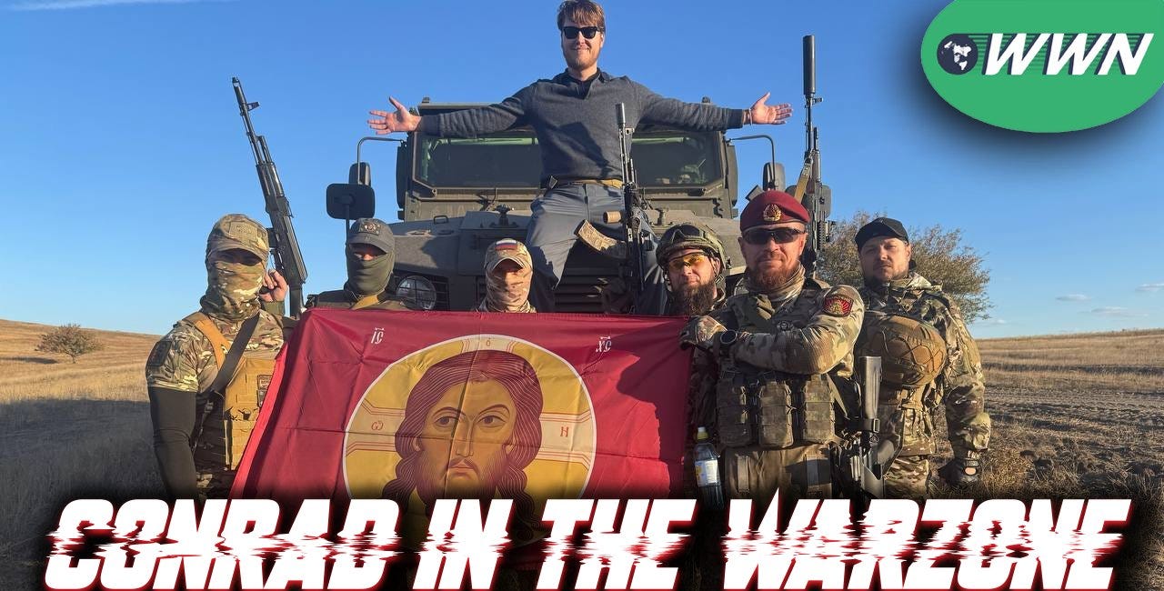 FRONTLINE INTERVIEW: St. Alexander Nevsky Volunteer Brigade! [Conrad in Donbass]