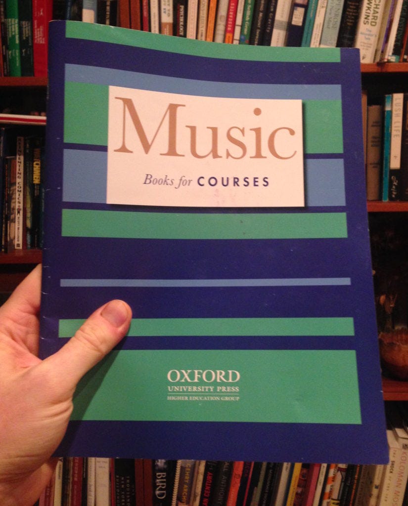 Oxford University Press - Music for Courses Oxford University Press - Music for Courses