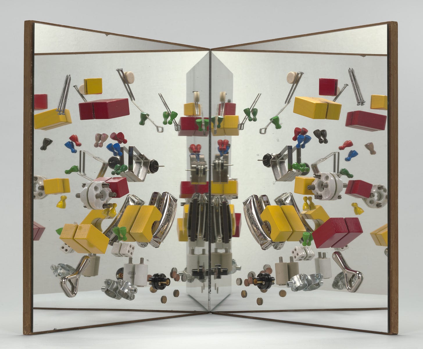 Daniel Spoerri. Mirrored Object (Spiegelobjekt). 1964 | MoMA