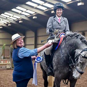 Diamond for Champion at Laurel View Working Hunter