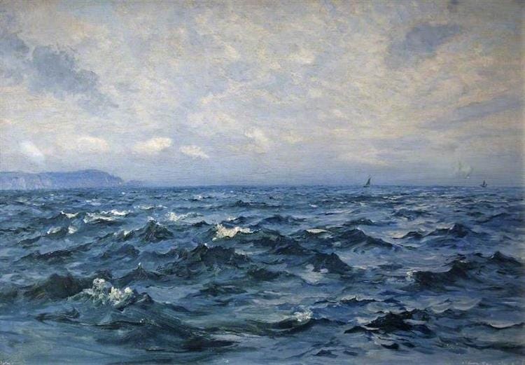 The Race of Alderney, 1886 - Henry Moore