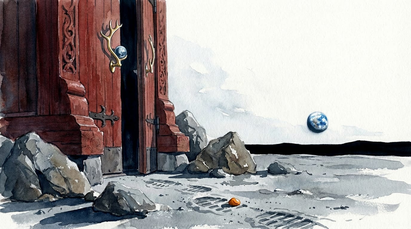 Flytta Kiruna till månen