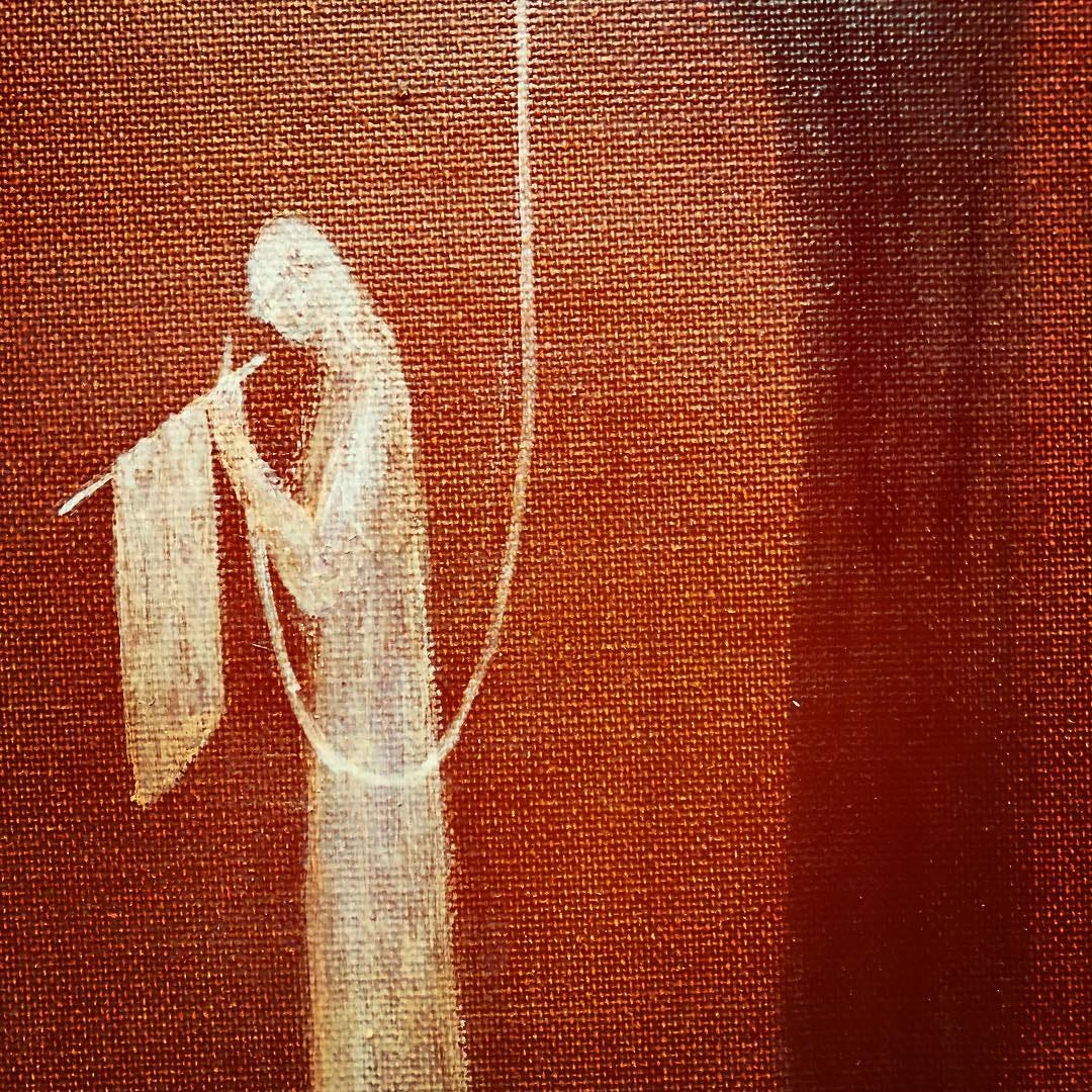 Sabian Symbols: AN INDIAN WEAVING A BLANKET.