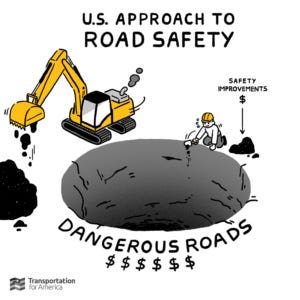 Illustration showing a hole called 