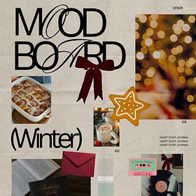 The Christmas Mood Board (with a freebie)
