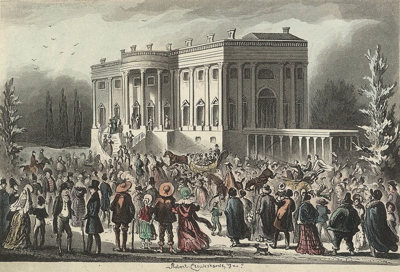 1829 Jackson Inauguration