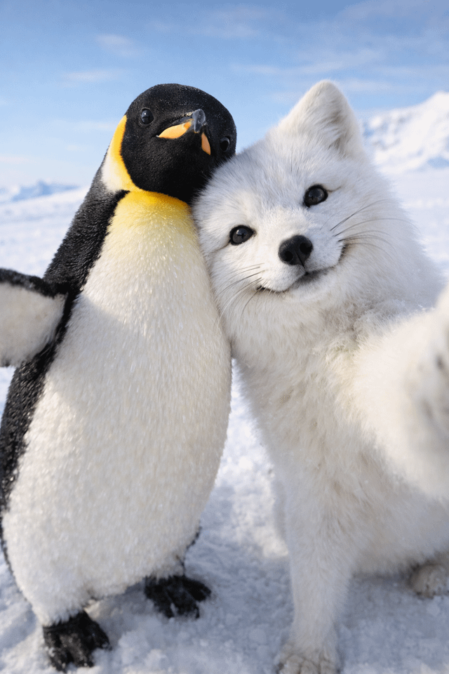 r/ChatGPT - Asked ChatGPT to turn me and itself into animals. This happened