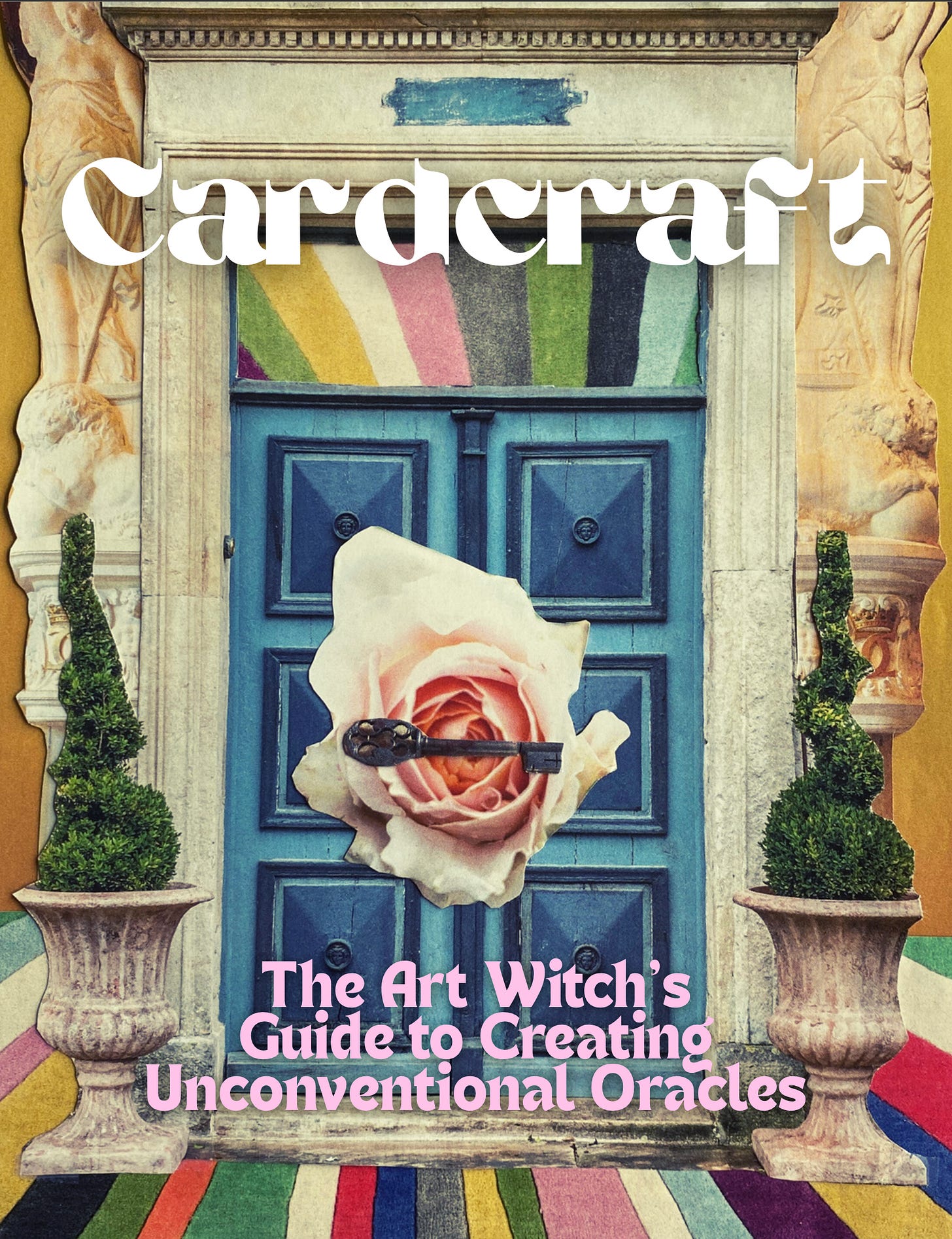 The cover of Cardcraft, a zine about creating your own oracle system