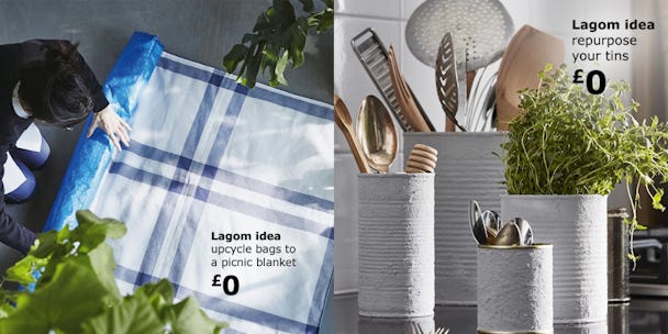 Ikea launches £0 'Lagom Collection' - an upcycle cheat sheet on sustainable  living | The Drum