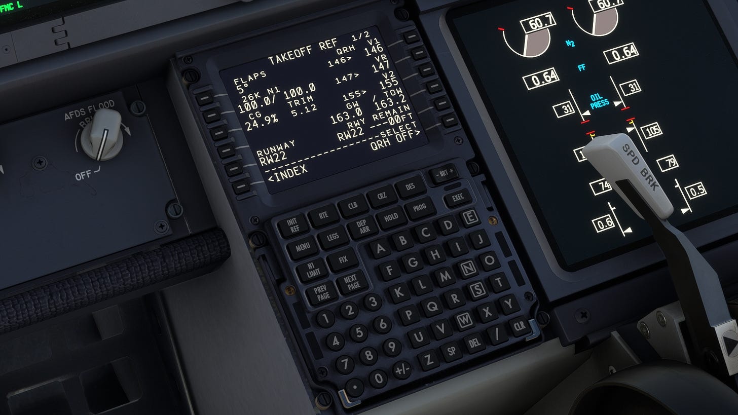 Microsoft Flight Simulator PMDG Boeing 737 600/700/800/900 FMC Quick ...