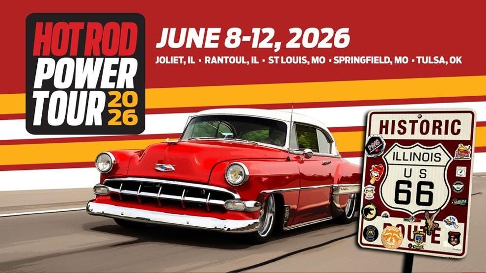 Hot Rod Power Tour Roars Back onto Historic Route 66 for Its 100th
