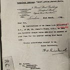 Letter to Jenny Rees (daughter of Goronwy)