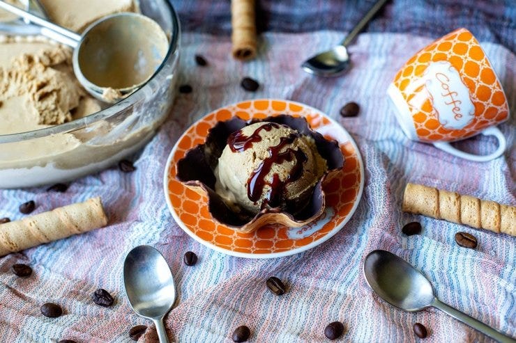 Si yo fuese el helado, sospecharía de los barquillos