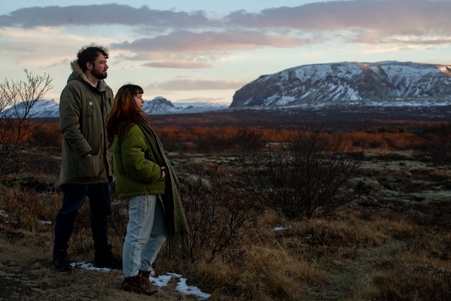 Iceland travel writing journal writer winter van travel journey LDV Convoy female traveller moss Thingvellir wind fear overcoming hot spring off road adventure