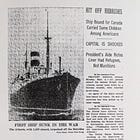 "We found our boat was making water badly."