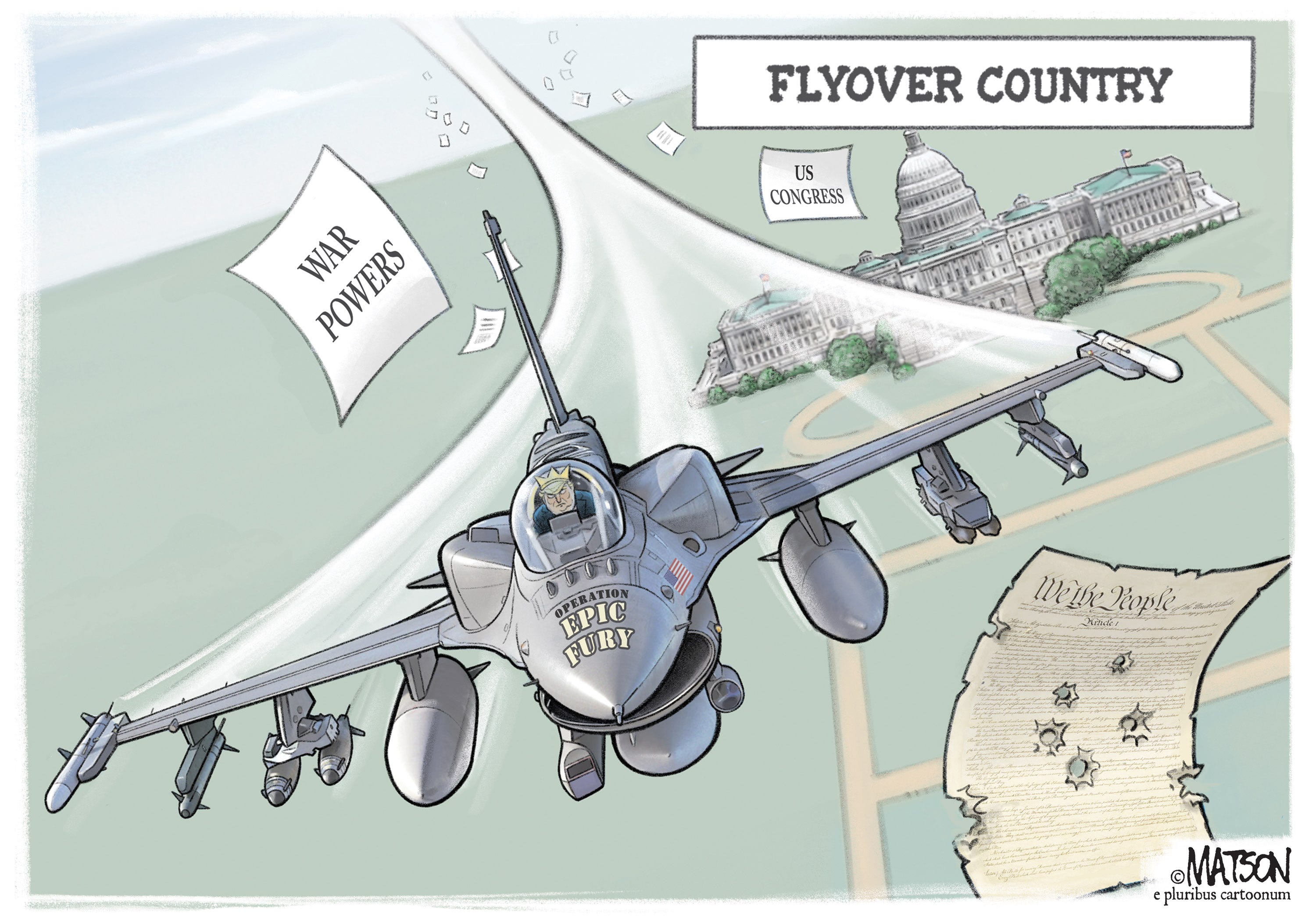 Flyover Country - by RJ Matson - The Contrarian