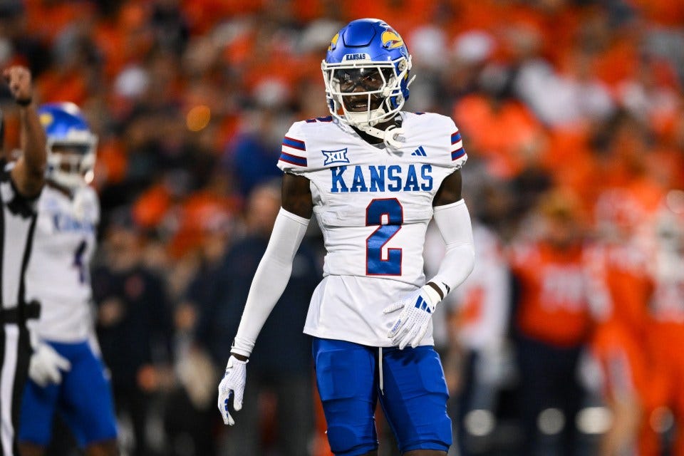 Cobee Bryant 'shuts down' at NFL Draft 2025 practices with Kansas corner  'turning heads' for surprise high pick | The US Sun