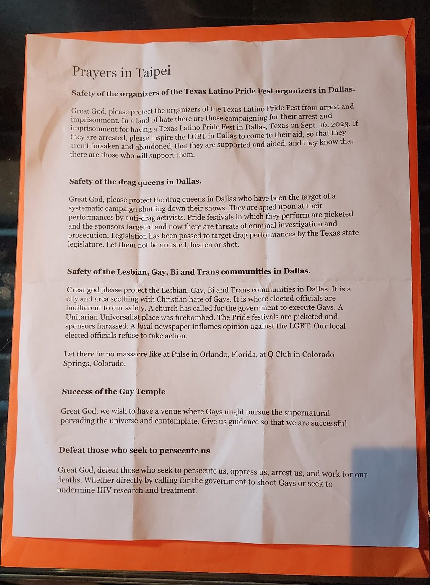 May be an image of ticket stub, clarinet and text