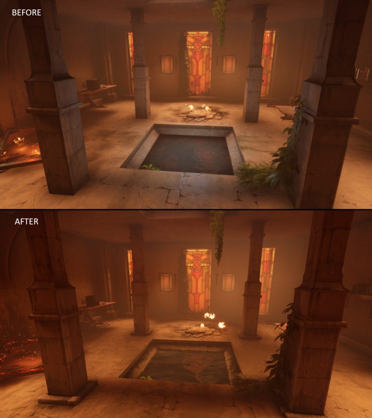 Visual updates to Seclusion